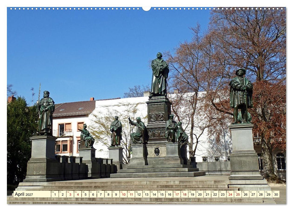 Worms am Rhein Mittelpunkt der Nibelungensage (CALVENDO Wandkalender 2027)