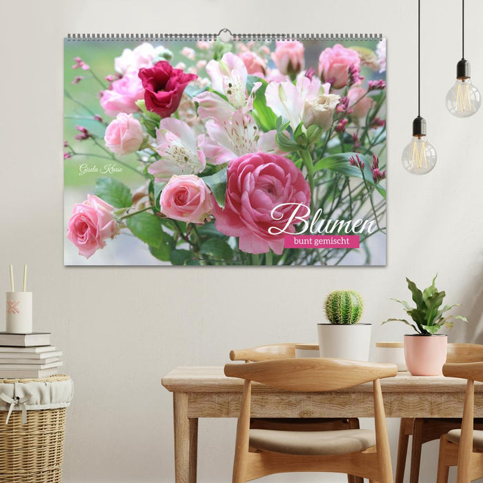Blumen, bunt gemischt (CALVENDO Wandkalender 2027)