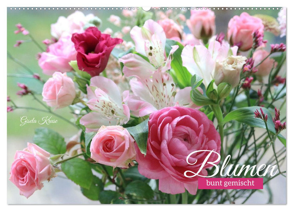 Blumen, bunt gemischt (CALVENDO Wandkalender 2027)