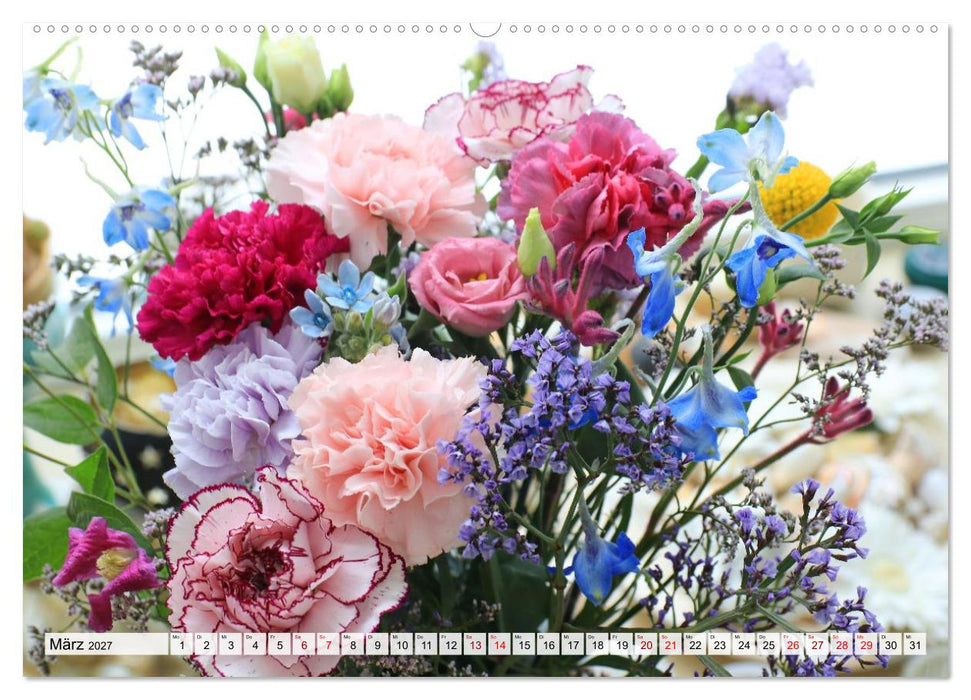 Blumen, bunt gemischt (CALVENDO Wandkalender 2027)