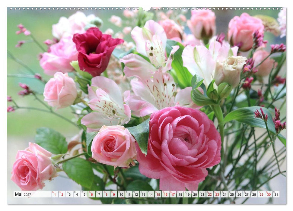Blumen, bunt gemischt (CALVENDO Premium Wandkalender 2027)
