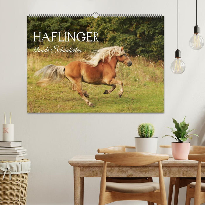 Haflinger - blonde Schönheiten (CALVENDO Wandkalender 2027)