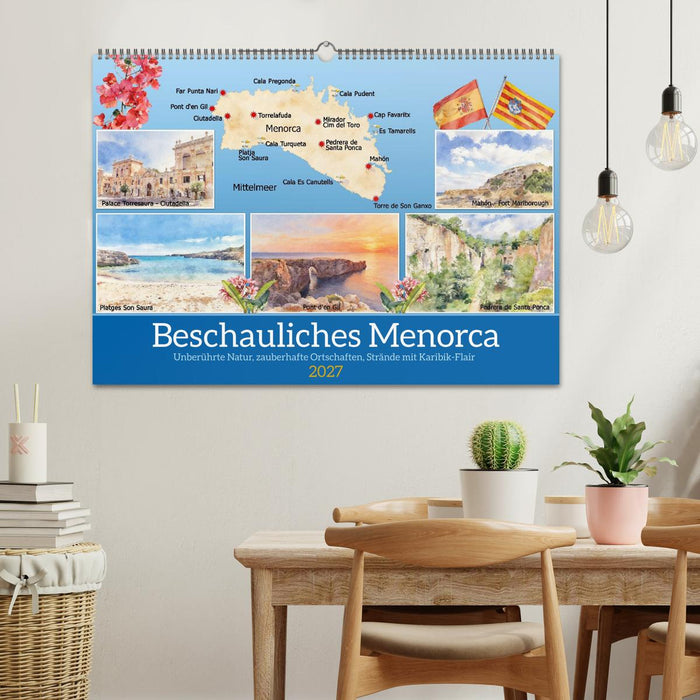 Beschauliches Menorca (CALVENDO Wandkalender 2027)