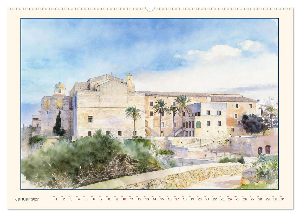 Beschauliches Menorca (CALVENDO Wandkalender 2027)