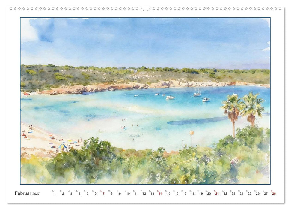 Beschauliches Menorca (CALVENDO Wandkalender 2027)