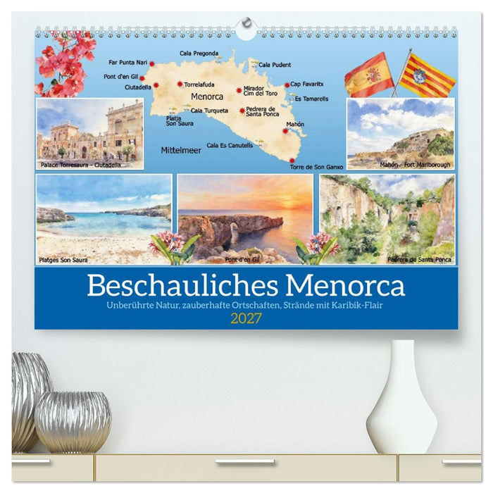 Beschauliches Menorca (CALVENDO Premium Wandkalender 2027)