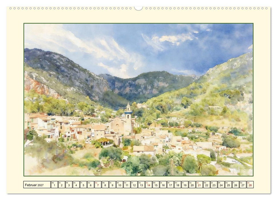 Lieblingsinsel Mallorca (CALVENDO Wandkalender 2027)