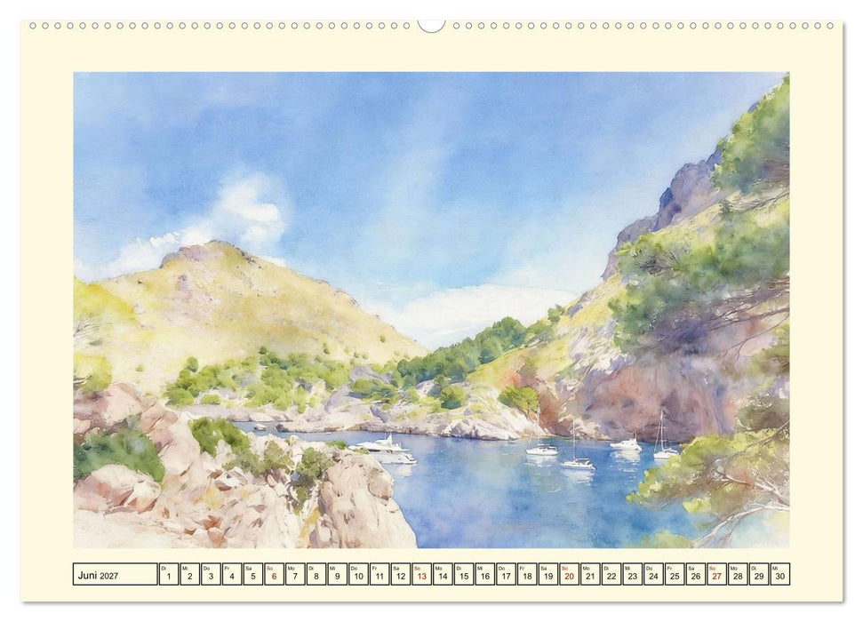 Lieblingsinsel Mallorca (CALVENDO Premium Wandkalender 2027)
