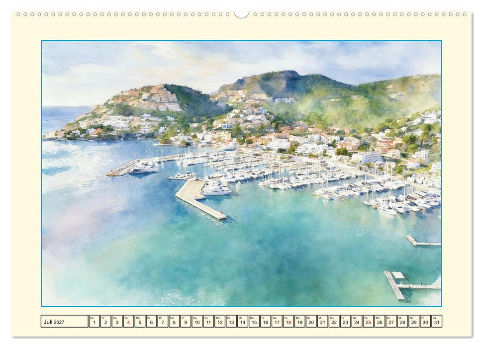 Lieblingsinsel Mallorca (CALVENDO Premium Wandkalender 2027)