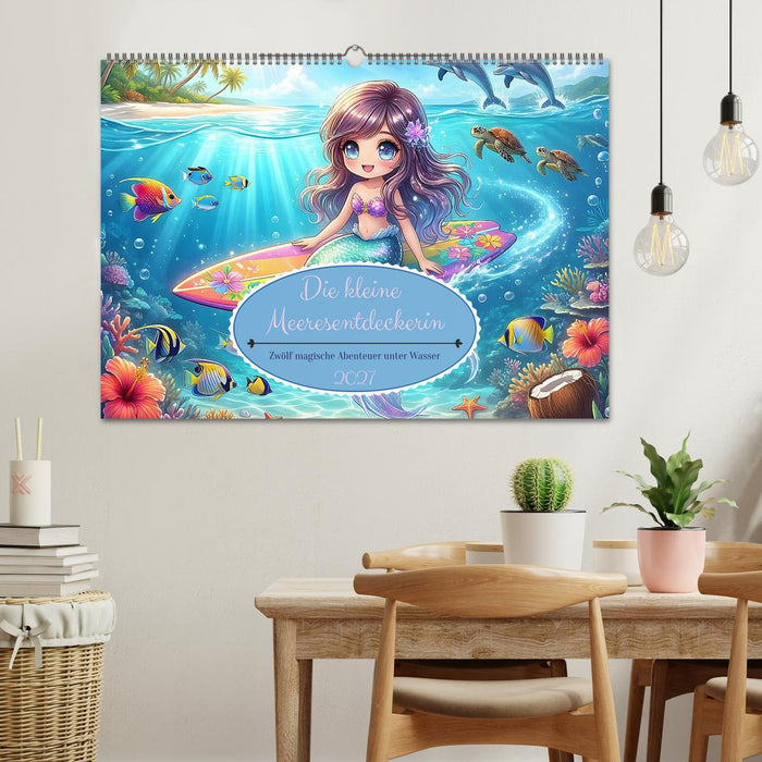 Die kleine Meeresentdeckerin (CALVENDO Wandkalender 2027)
