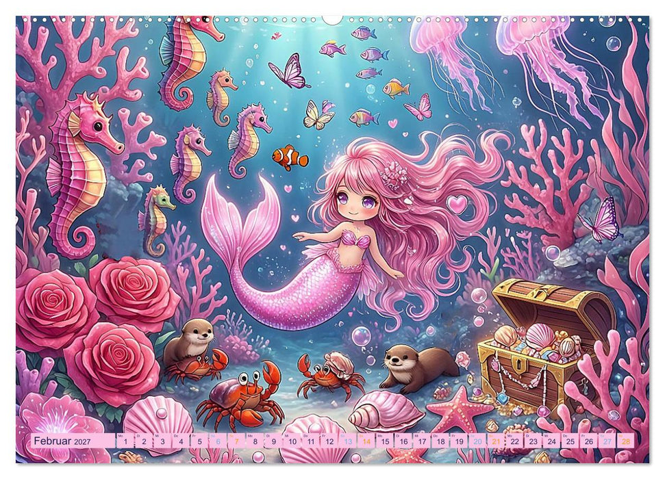 Die kleine Meeresentdeckerin (CALVENDO Wandkalender 2027)