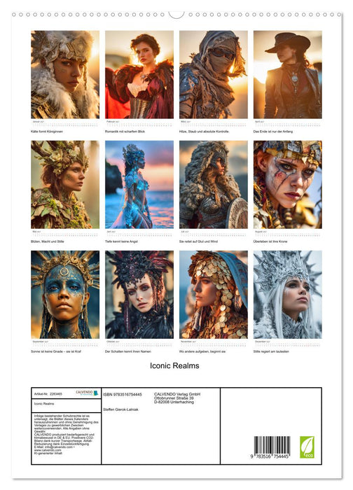 Iconic Realms (CALVENDO Premium Wandkalender 2027)