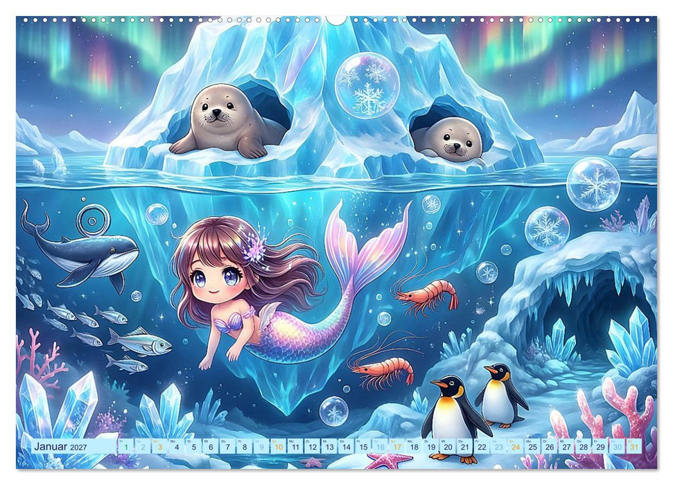 Die kleine Meeresentdeckerin (CALVENDO Premium Wandkalender 2027)