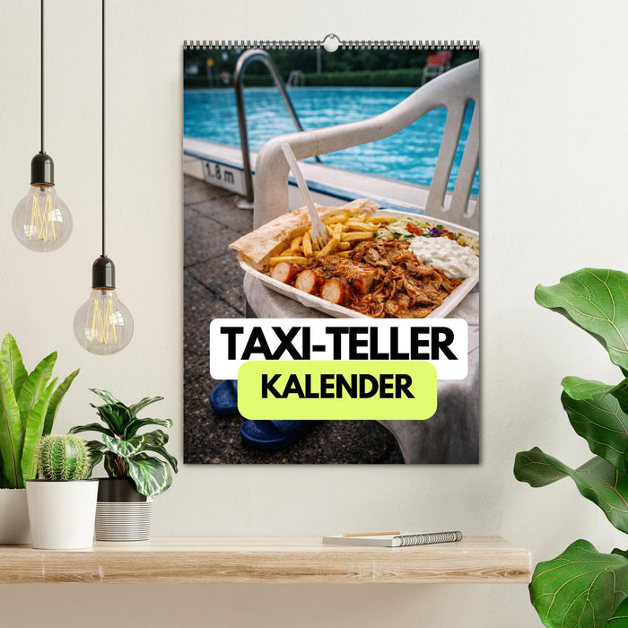 Taxi-Teller-Kalender (CALVENDO Wandkalender 2027)