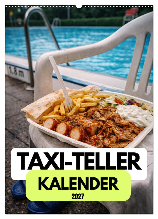 Taxi-Teller-Kalender (CALVENDO Wandkalender 2027)