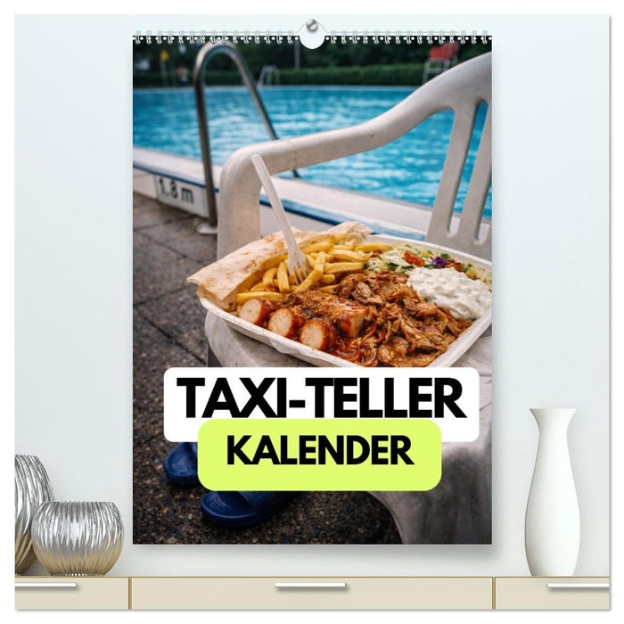 Taxi-Teller-Kalender (CALVENDO Premium Wandkalender 2027)
