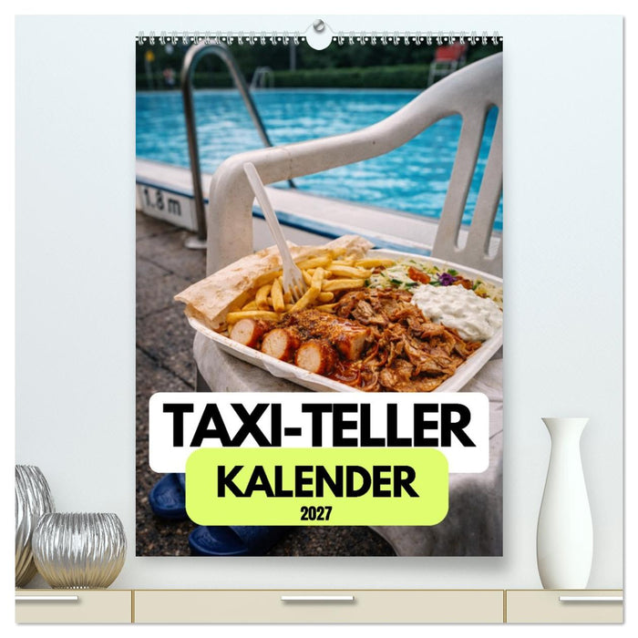 Taxi-Teller-Kalender (CALVENDO Premium Wandkalender 2027)