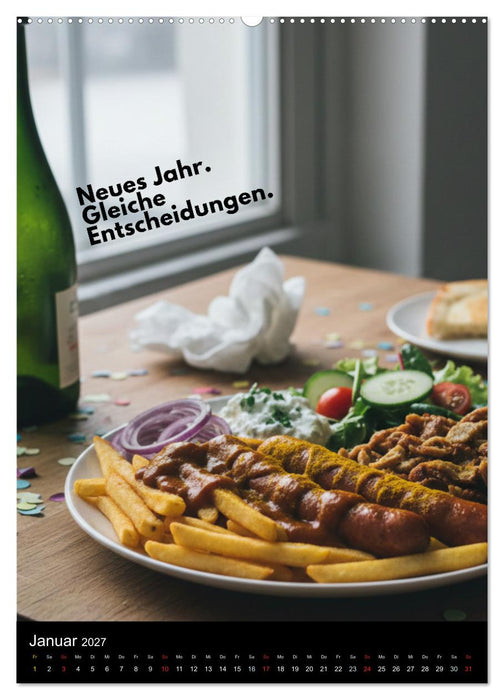 Taxi-Teller-Kalender (CALVENDO Premium Wandkalender 2027)