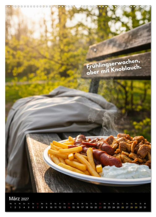 Taxi-Teller-Kalender (CALVENDO Premium Wandkalender 2027)