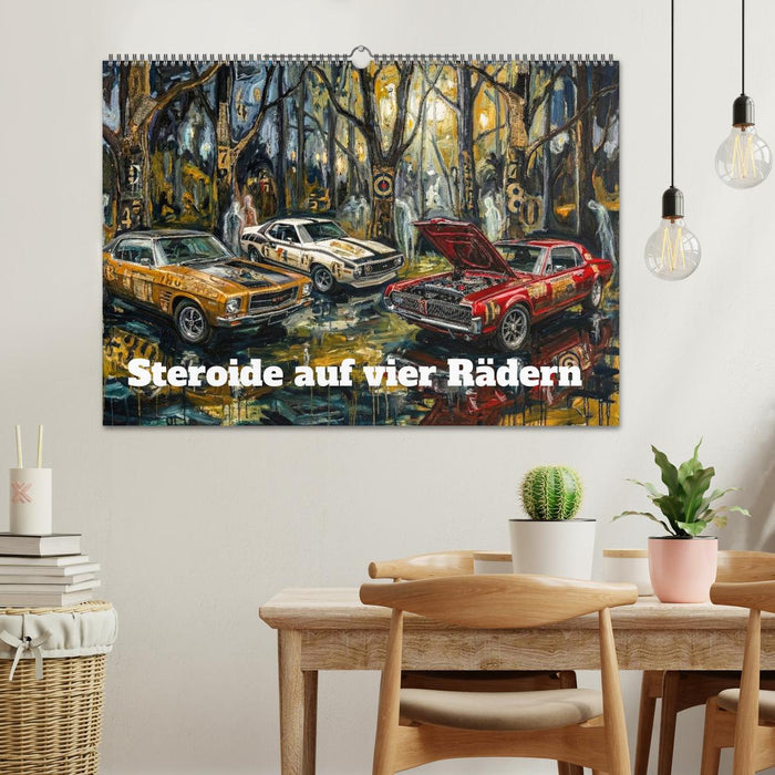 Steroide auf vier Rädern (CALVENDO Wandkalender 2027)