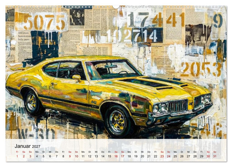 Steroide auf vier Rädern (CALVENDO Wandkalender 2027)
