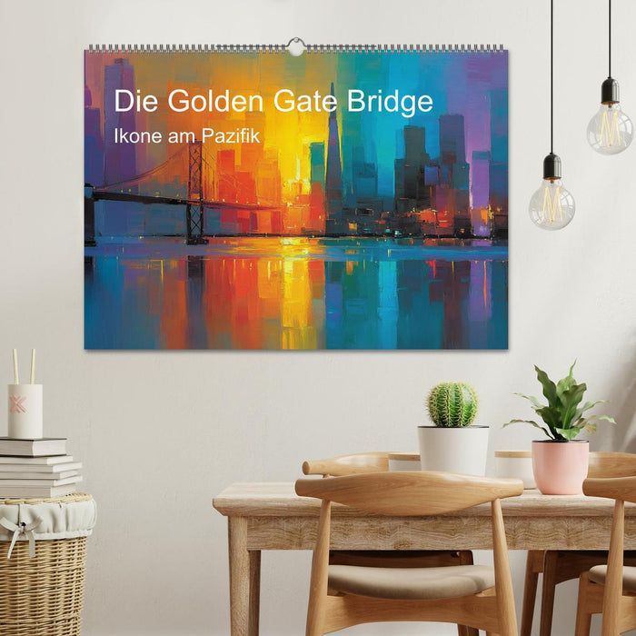 Die Golden Gate Bridge - Ikone am Pazifik (CALVENDO Wandkalender 2027)