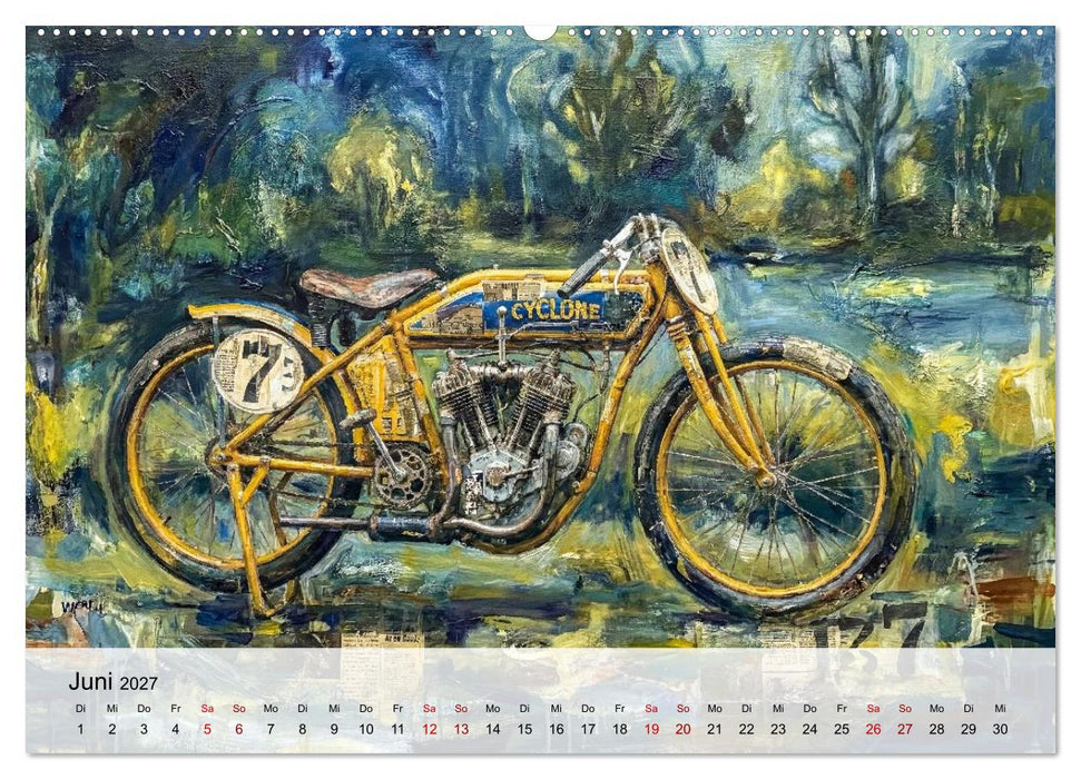 Kult-Motorräder der USA (CALVENDO Wandkalender 2027)