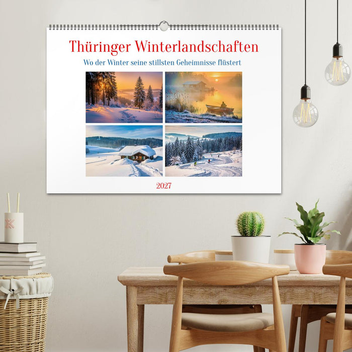 Thüringer Winterlandschaften (CALVENDO Wandkalender 2027)