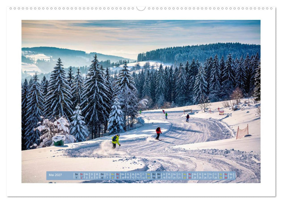 Thüringer Winterlandschaften (CALVENDO Wandkalender 2027)
