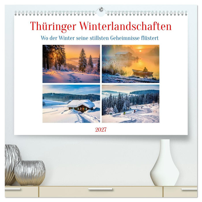 Thüringer Winterlandschaften (CALVENDO Premium Wandkalender 2027)
