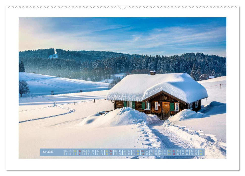 Thüringer Winterlandschaften (CALVENDO Premium Wandkalender 2027)