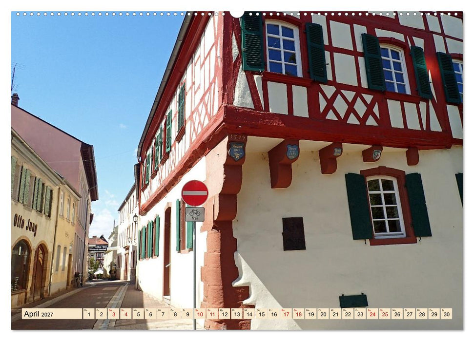 Alzey in Rheinhessen Ein Stadtspaziergang im Sommer (CALVENDO Wandkalender 2027)