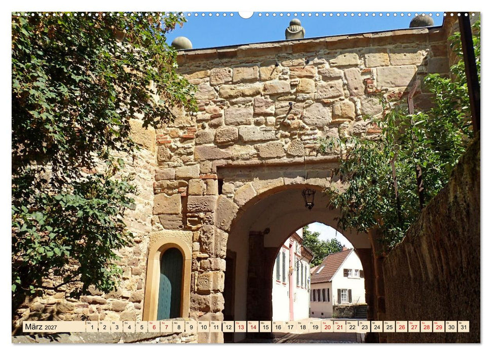 Alzey in Rheinhessen Ein Stadtspaziergang im Sommer (CALVENDO Premium Wandkalender 2027)