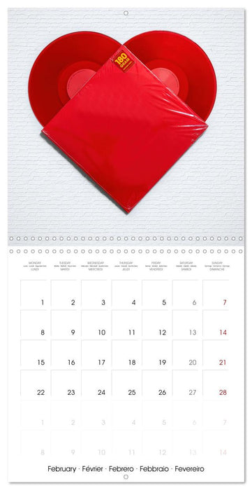 Vinyle en vue (CALVENDO Calendrier mensuel 2027)