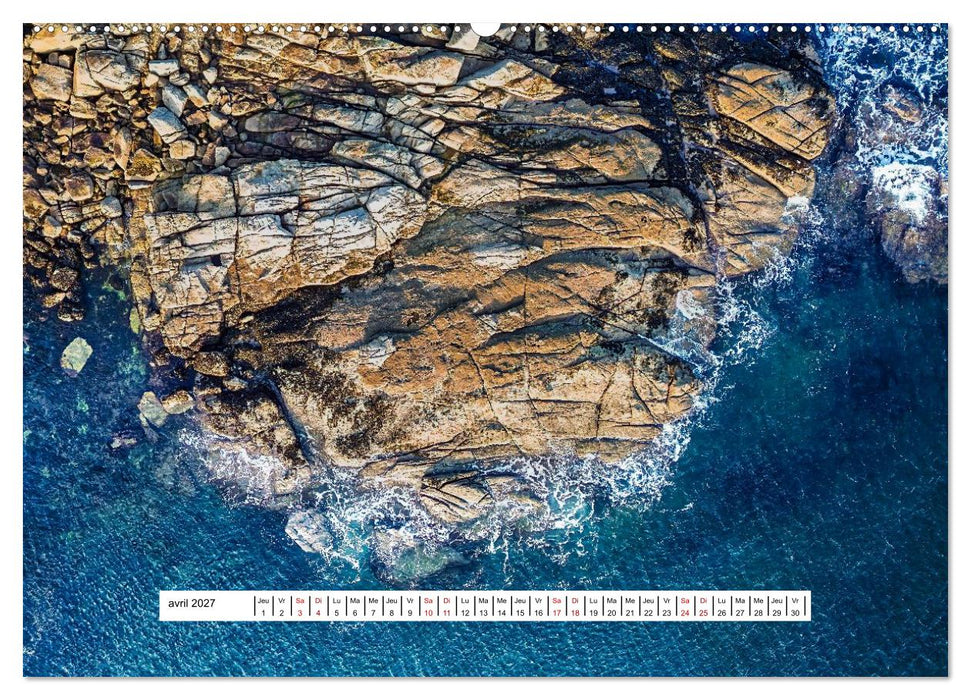 Les lumières de la Bretagne Un petit voyage dans le sud Finistère (CALVENDO Calendrier supérieur 2027)