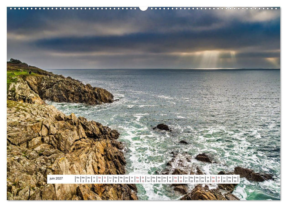 Les lumières de la Bretagne Un petit voyage dans le sud Finistère (CALVENDO Calendrier supérieur 2027)