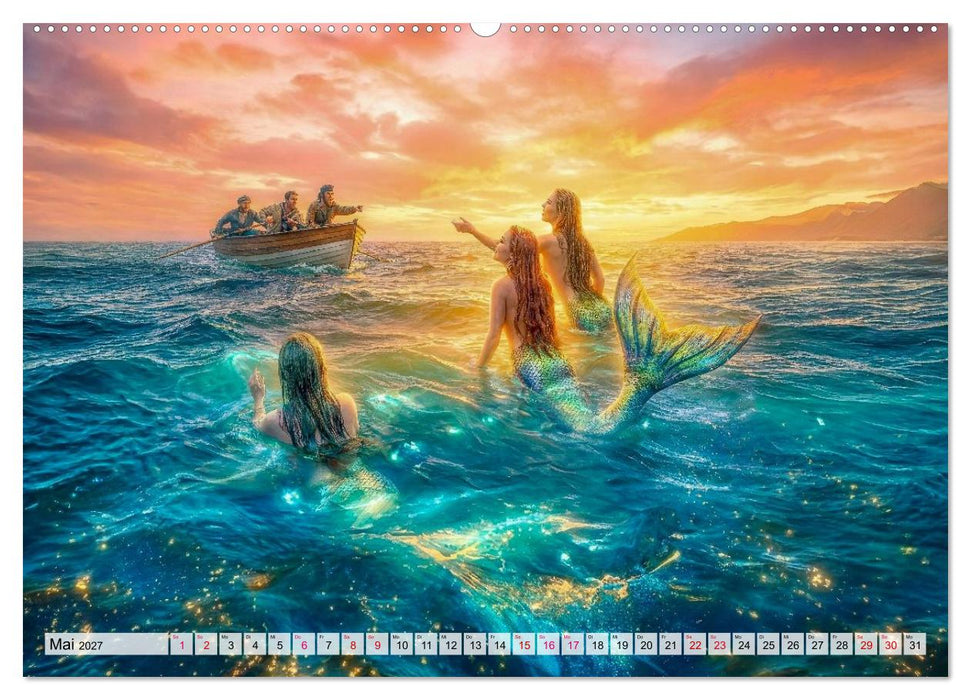 Sirenen - die unheimliche Verlockung (CALVENDO Wandkalender 2027)