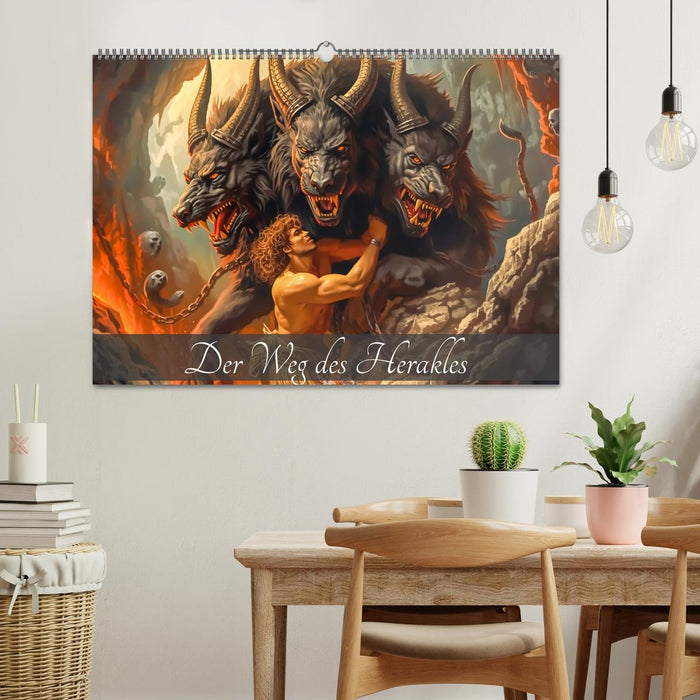 Der Weg des Herakles (CALVENDO Wandkalender 2027)