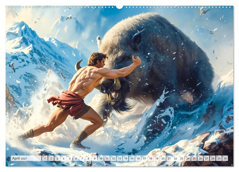 Der Weg des Herakles (CALVENDO Wandkalender 2027)