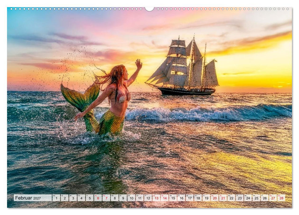 Sirenen - die unheimliche Verlockung (CALVENDO Premium Wandkalender 2027)