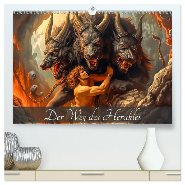 Der Weg des Herakles (CALVENDO Premium Wandkalender 2027)