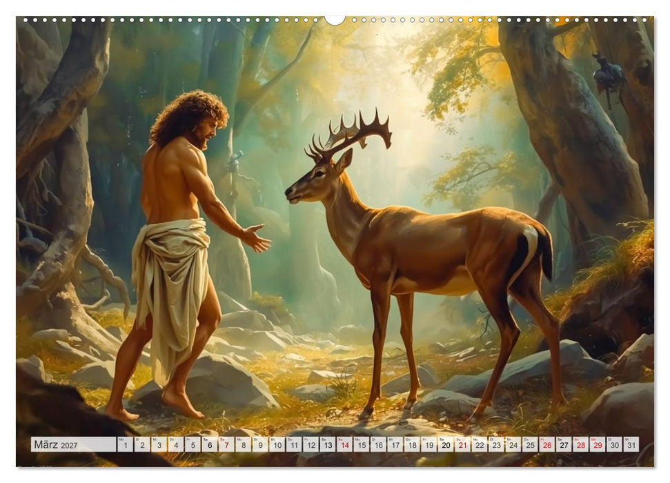Der Weg des Herakles (CALVENDO Premium Wandkalender 2027)