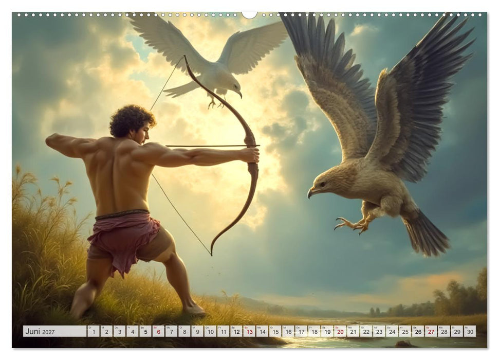 Der Weg des Herakles (CALVENDO Premium Wandkalender 2027)