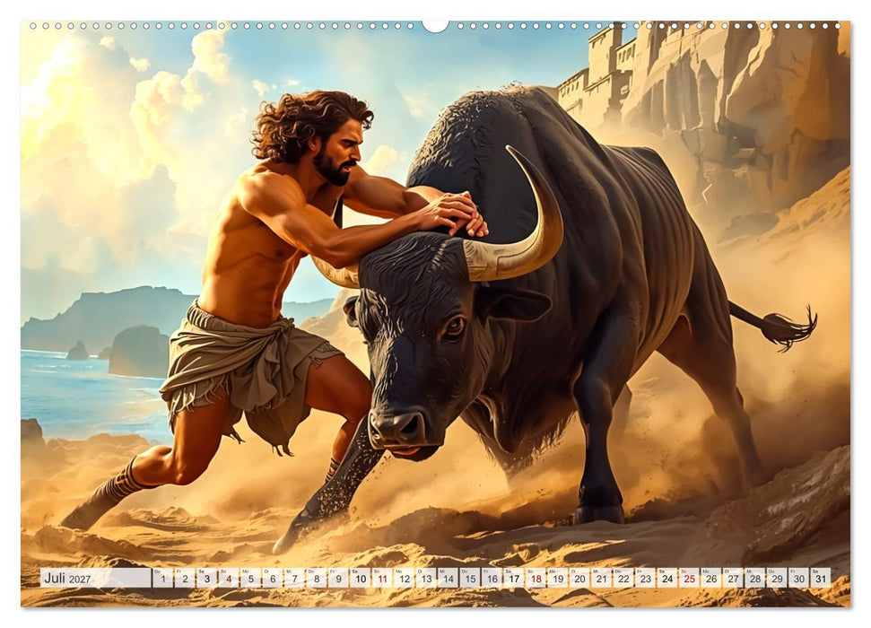 Der Weg des Herakles (CALVENDO Premium Wandkalender 2027)