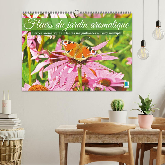 Fleurs du jardin aromatique (CALVENDO Calendrier mensuel 2027)