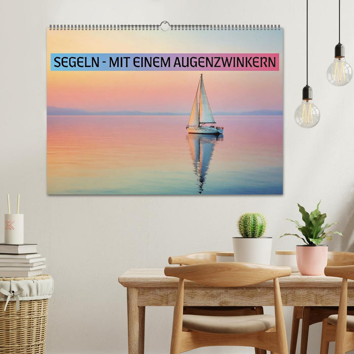 Segeln - mit einem Augenzwinkern (CALVENDO Wandkalender 2027)