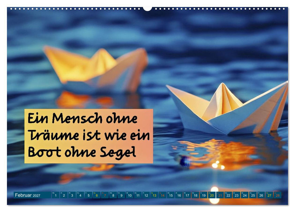 Segeln - mit einem Augenzwinkern (CALVENDO Wandkalender 2027)