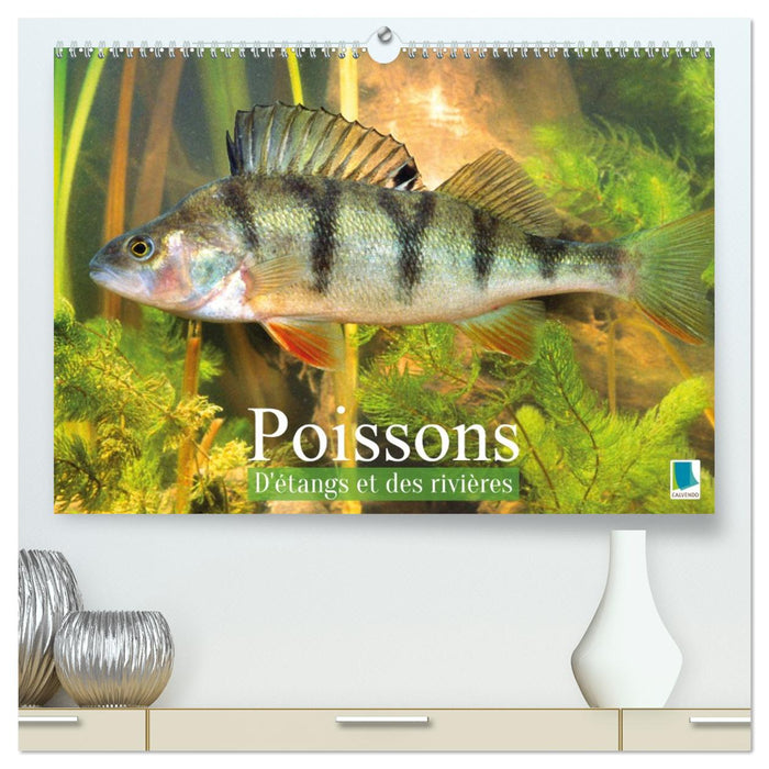 Poissons : d'étangs et des rivières (CALVENDO Calendrier supérieur 2027)