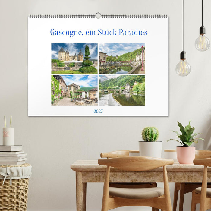 Gascogne, ein Stück Paradies (CALVENDO Wandkalender 2027)