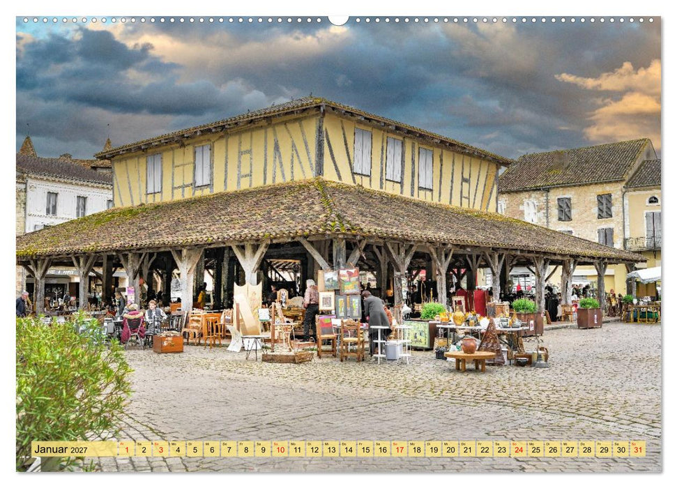 Gascogne, ein Stück Paradies (CALVENDO Premium Wandkalender 2027)